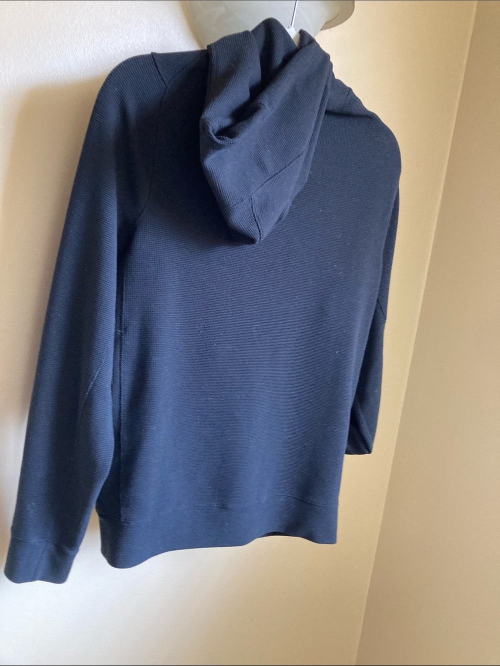 🎁Free with 50$ purchase lululemon mens waffle ZipUp Hoodie training Jacket black - Picture 5 of 11
